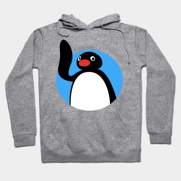 Hi Pingu Hoodie by Pescapin